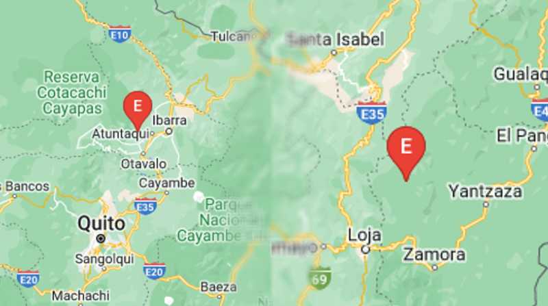 Dos sismos se registraron este martes en Ecuador. Foto: Cortesía