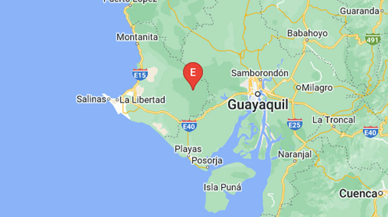 El sismo registrado en Santa Elana se sintió en Guayaquil y Daule, este 14 de enero de 2023. Foto: Twitter IG