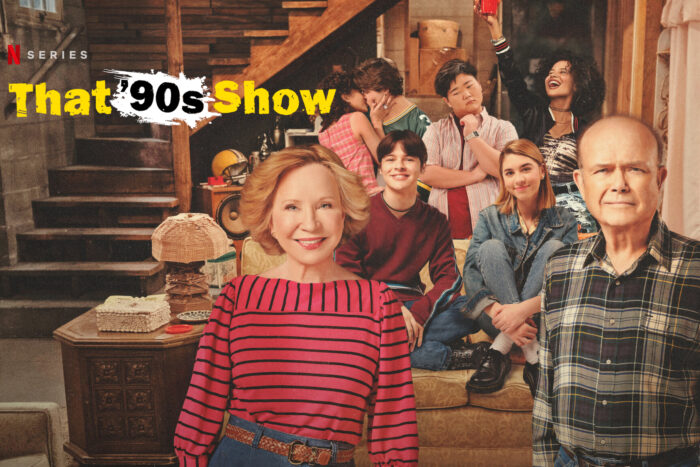 Netflix estrenó hace poco la sit com 'That '90s show'. Foto: Netflix