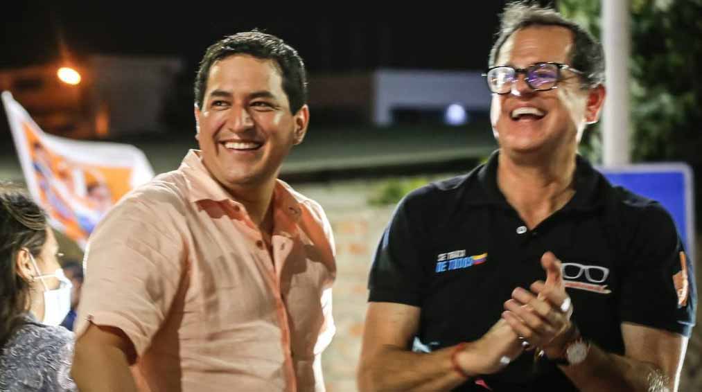 El asambleísta, Fernando Villavicencio, solicitio información al CNE sobre la campaña presidencial de Andrés Arauz y Carlos Rabascall. Foto: Facebook