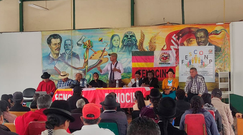 La Fenocin detalló que están listos para futuras movilizaciones nacionales. Foto: Twitter @fenocinecuador