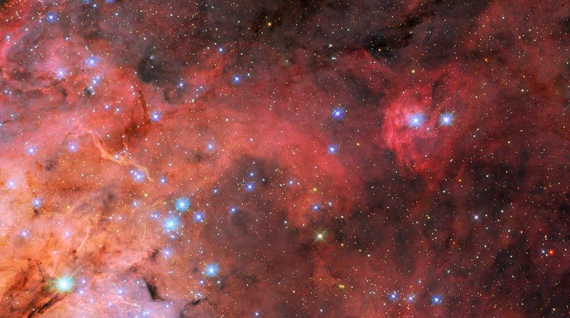 La nebulosa de la Tarántula es un lugar familiar para el Hubble. Foto: Europa Press