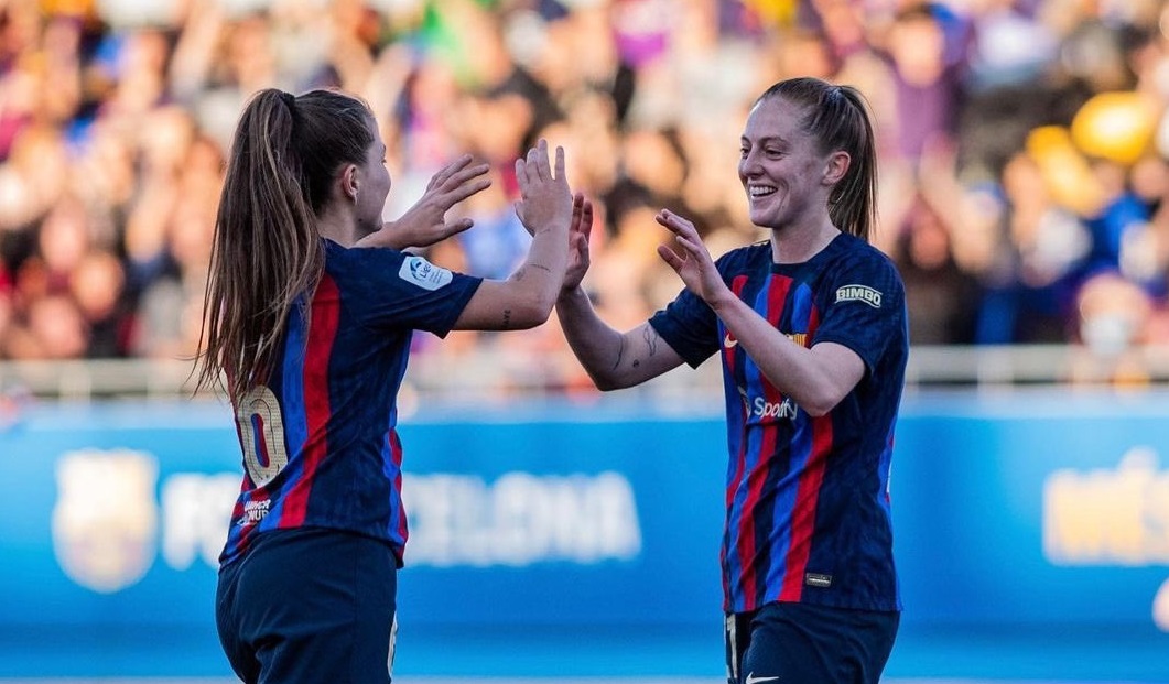 Barcelona es el único equipo español en la Champions League femenina. Foto: Twitter