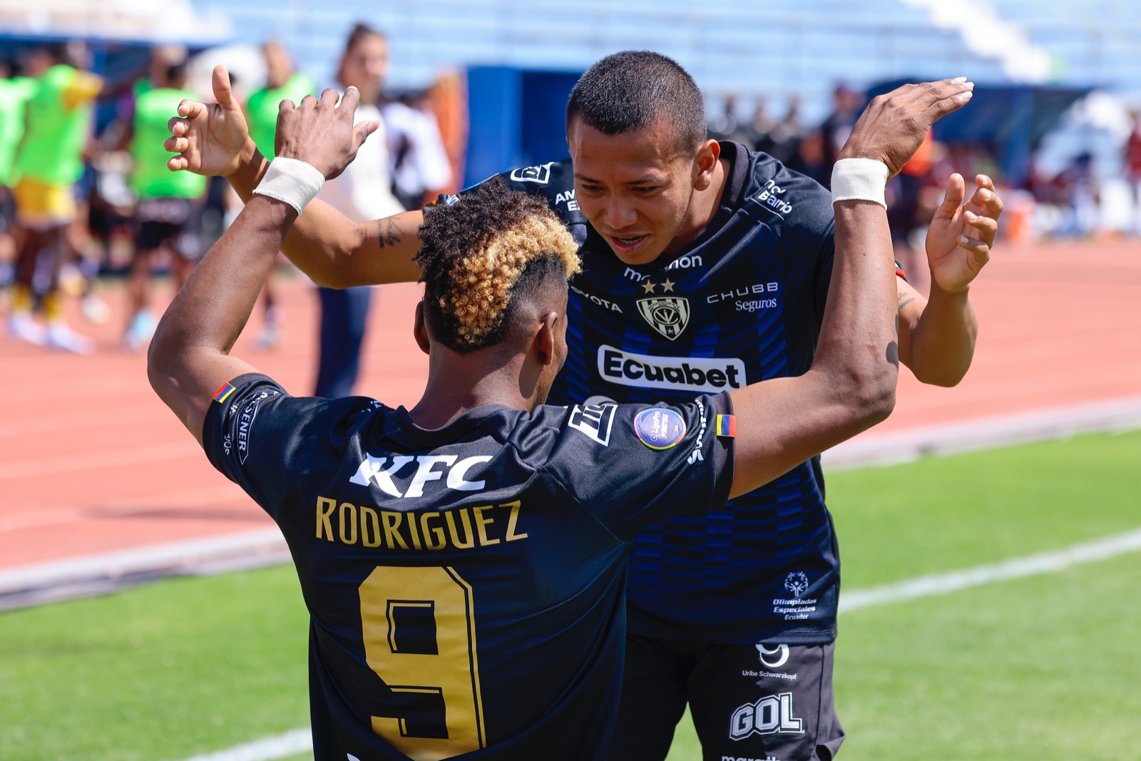 Kevin Rodríguez anotó el primer gol de Independiente del Valle ante Mushuc Runa. Foto: IDV