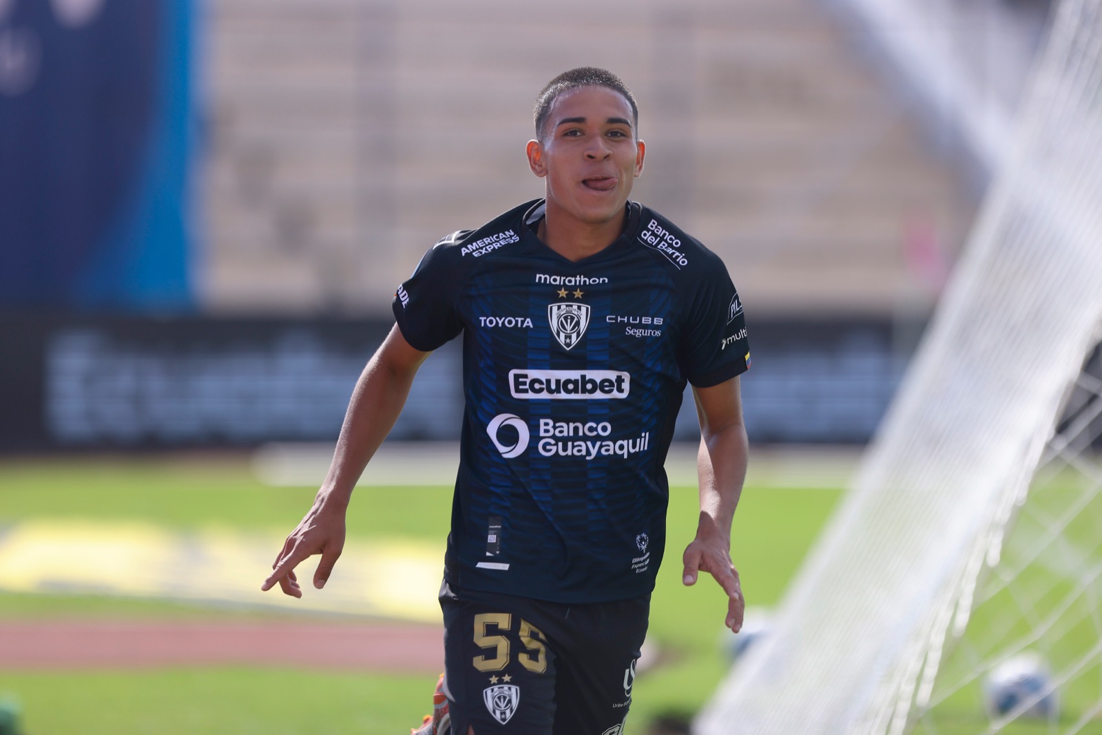 Kendry Páez, con 15 años, anotó en la victoria de Independiente del Valle sobre Mushuc Runa. Foto: IDV