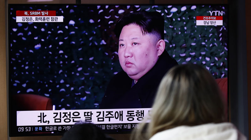 Con las maniobras, Kim Jong un trata de medir la capacidad de Corea del Norte ante una eventual guerra. Foto: EFE