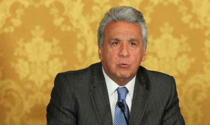 El expresidente Lenín Moreno es investigado por presunto cohecho. Foto: Archivo EL COMERCIO
