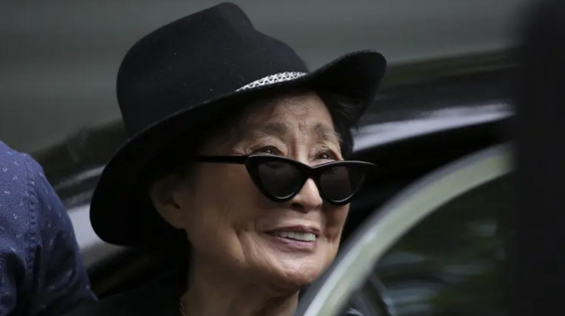 La artista japonesa Yoko Ono, viuda de John Lennon, en una fotografía de archivo. Foto: EFE