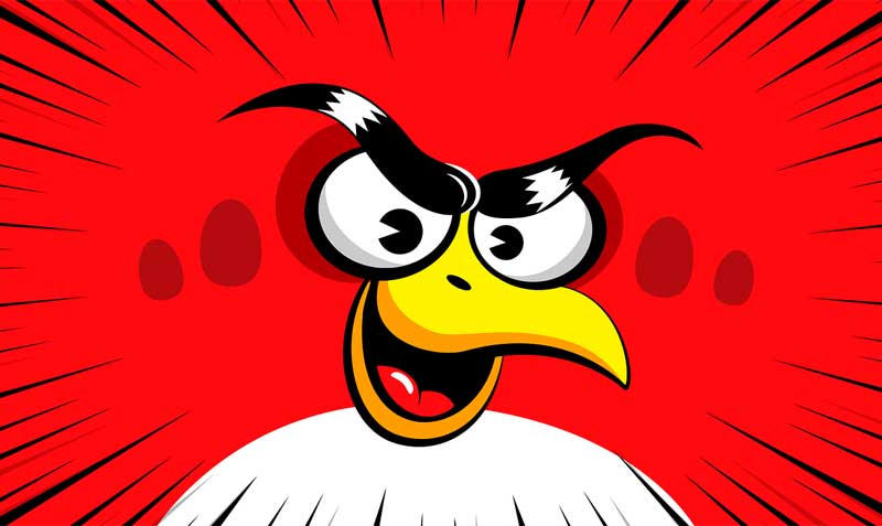 El videojuego original de 'Angry Birds' fue lanzado en el 2009. Foto: Pixabay