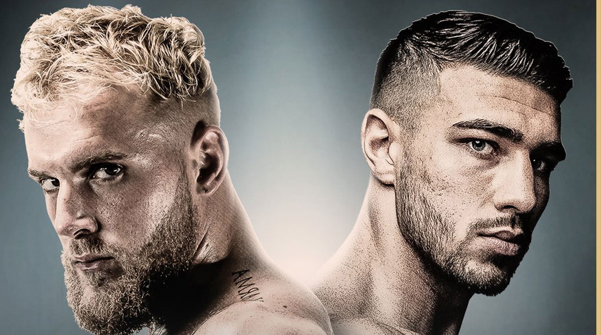 Jake Paul y Tommy Fury pelearán en un ring de boxeo el 26 de febrero del 2023. Foto: @tommytntfury