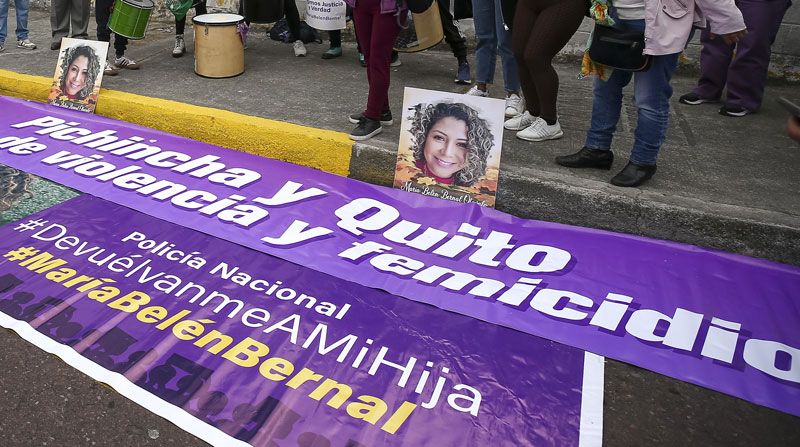 El 23 de febrero de 2023 se conocerá si Germán Cáceres irá a juicio o no, por el femicidio de María Belén Bernal. Foto: EFE