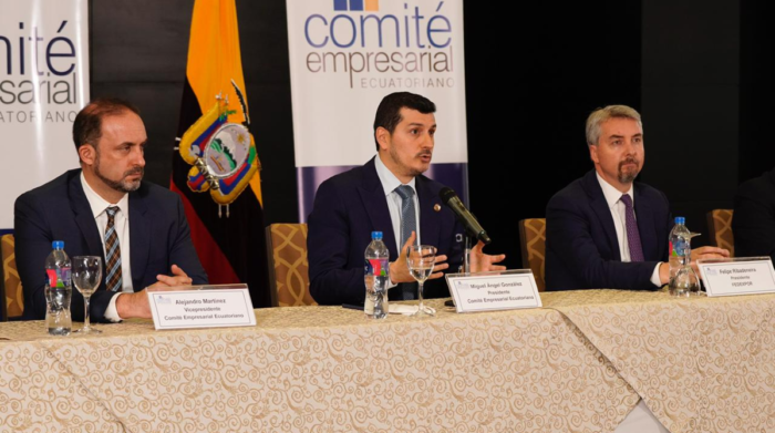 El Comité Empresarial Ecuatoriano hizo un llamado para evitar acciones y pronunciamientos que generen incertidumbre y división en el país. Foto Cortesía