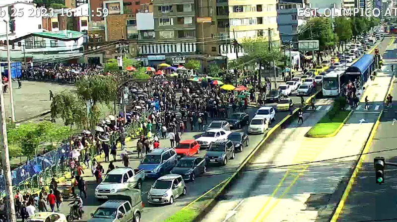 El concierto de Romeo Santos en Quito convocó a miles de personas. Foto: ECU 911