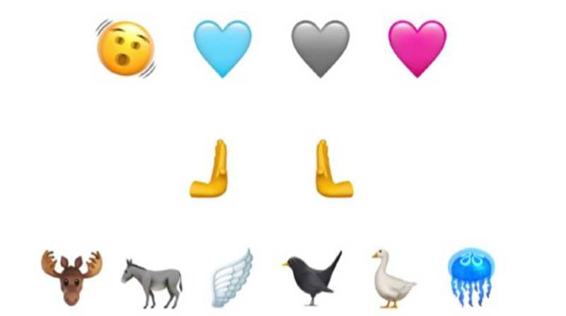 Nuevos emojis llegaron en las actualizaciones de IOS. Foto: Internet