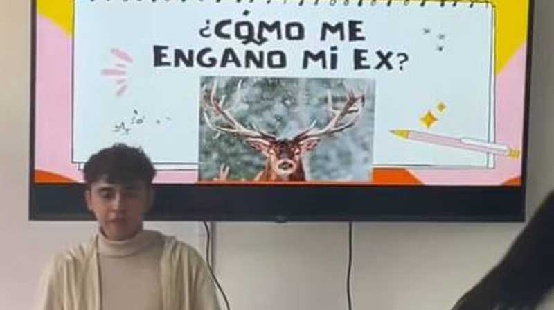 Un estudiante en México expuso sobre infidelidad en su clase. Foto: Cortesía El Tiempo (Colombia)