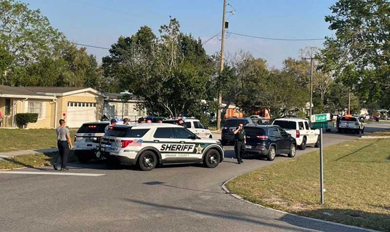 Los tiroteos comenzaron en la calle Hialeah, en Florida, donde una mujer de 20 años fue asesinada a tiros. Foto: Twitter @Resistencia1821