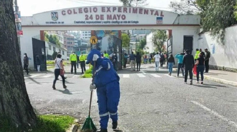 Habrá operativo de limpieza en recintos electorales durante los comicios seccionales en Quito. Foto: Municipio de Quito