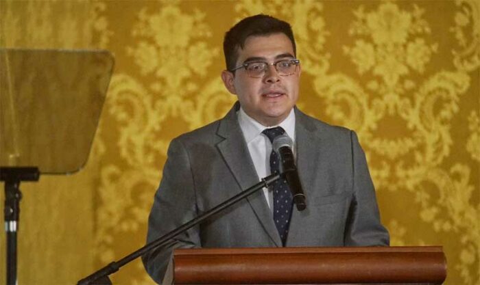  Jhossueth Almeida Villacís es temporalmente el secretario Jurídico de la Presidencia. Foto: Carlos Noriega / EL COMERCIO