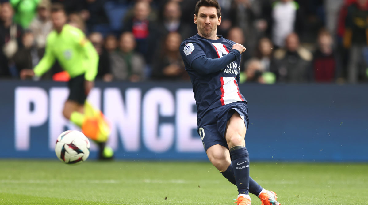 Lionel Messi, jugador del PSG, entre los nominados a los Premios Laureus del Deporte Mundial 2023. Foto: EFE
