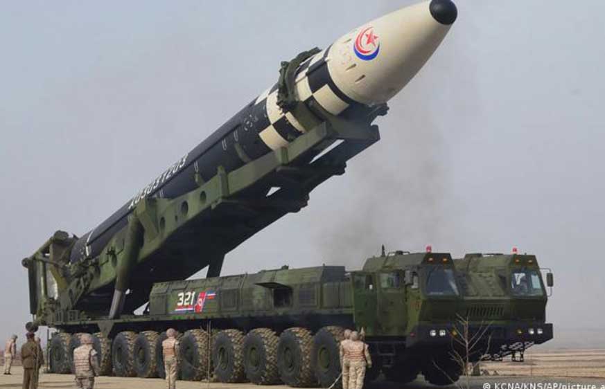El Departamento General de Misiles de Corea del Norte fue el encargado de lanzar el misil desde el aeropuerto internacional de Sunan, en Pionyang. Foto: agencia KCNA