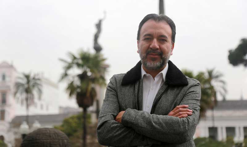 En su carrera política Pabel Muñoz ha desempeñado varias funciones durante el correísmo. Foto: Julio Estrella / EL COMERCIO