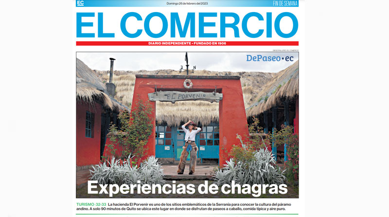 Diario EL COMERCIO vuelve en su versión impresa el fin de semana de 25 y 26 de febrero de 2023. Foto: EL COMERCIO