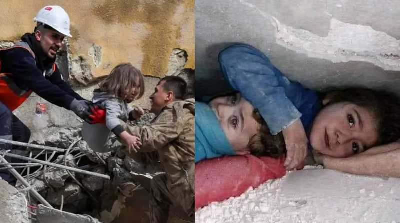 Continúan lo rescates en Turquía y Siria. Foto: Internet
