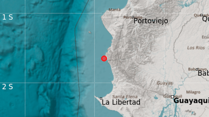Dos sismos se produjeron en la costa ecuatoriana. Foto: IG