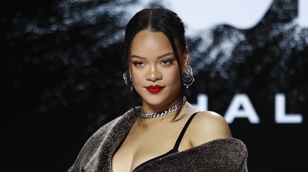 Rihanna se presenta en la Super Bowl tras siete años de ausencia de los escenarios. Foto: EFE