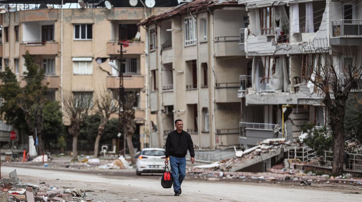 Los terremotos en Turquía y Siria más de 44 000 muertos. Foto: EFE