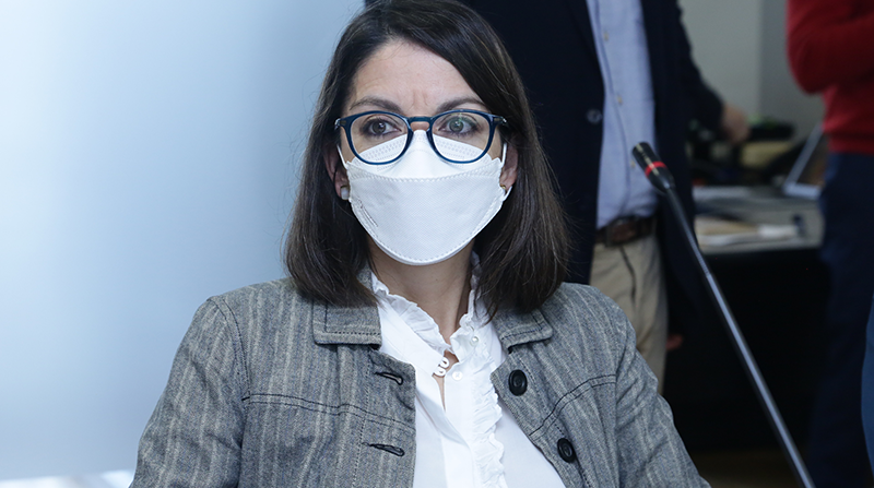 Ximena Garzón fue ministra de Salud al inicio del mandato de Guillermo Lasso. Foto: Flickr Asamblea