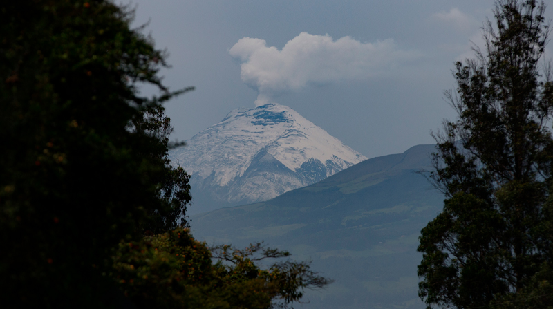 Cotopaxi es la segunda montaña más alta de Ecuador. Foto: EFE