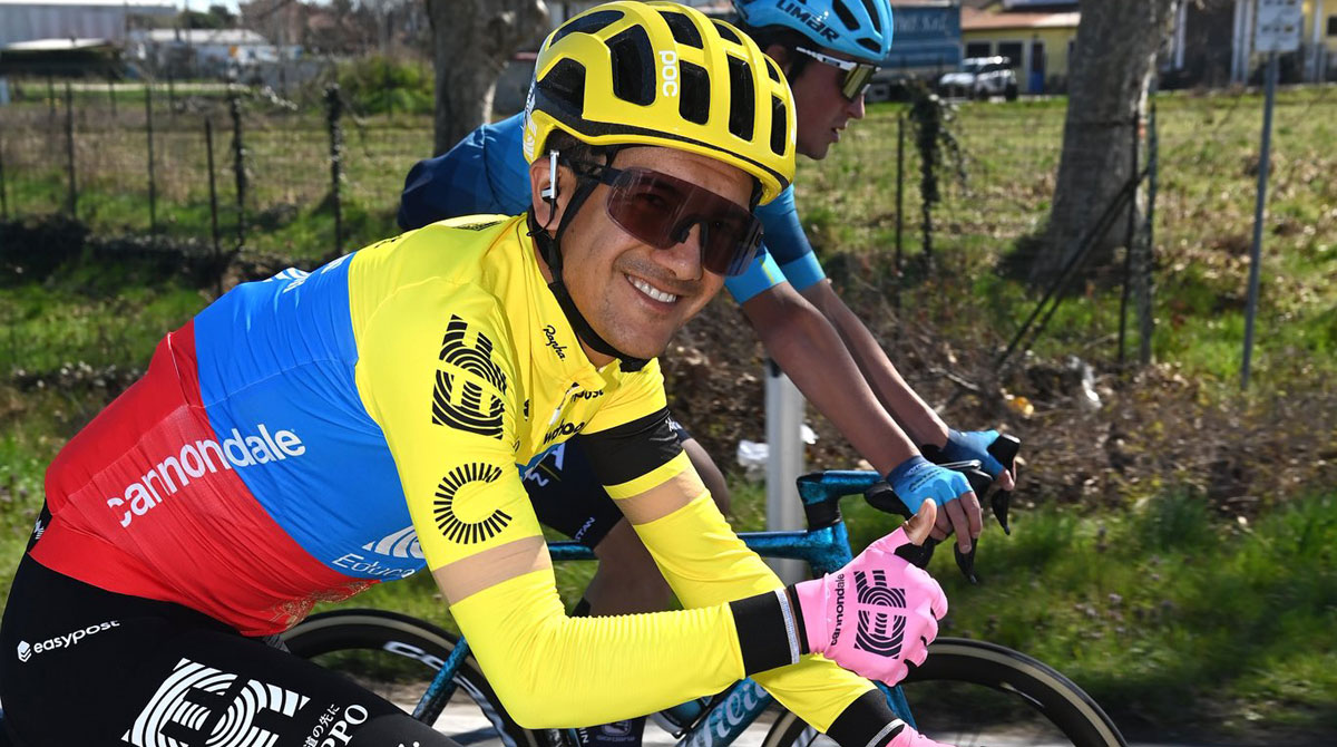 Richard Carapaz, campeón ecuatoriano de ruta. Foto: @EFprocycling