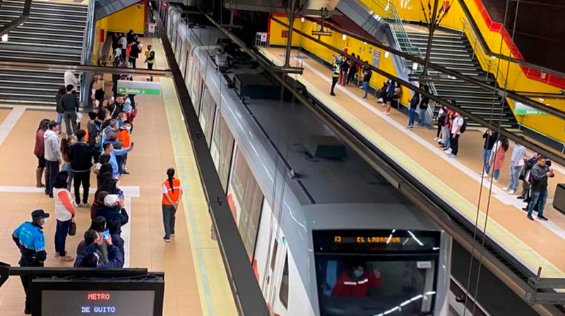En el 2016 se adquirió el hierro para la construcción del Metro de Quito. Foto: Municipio de Quito