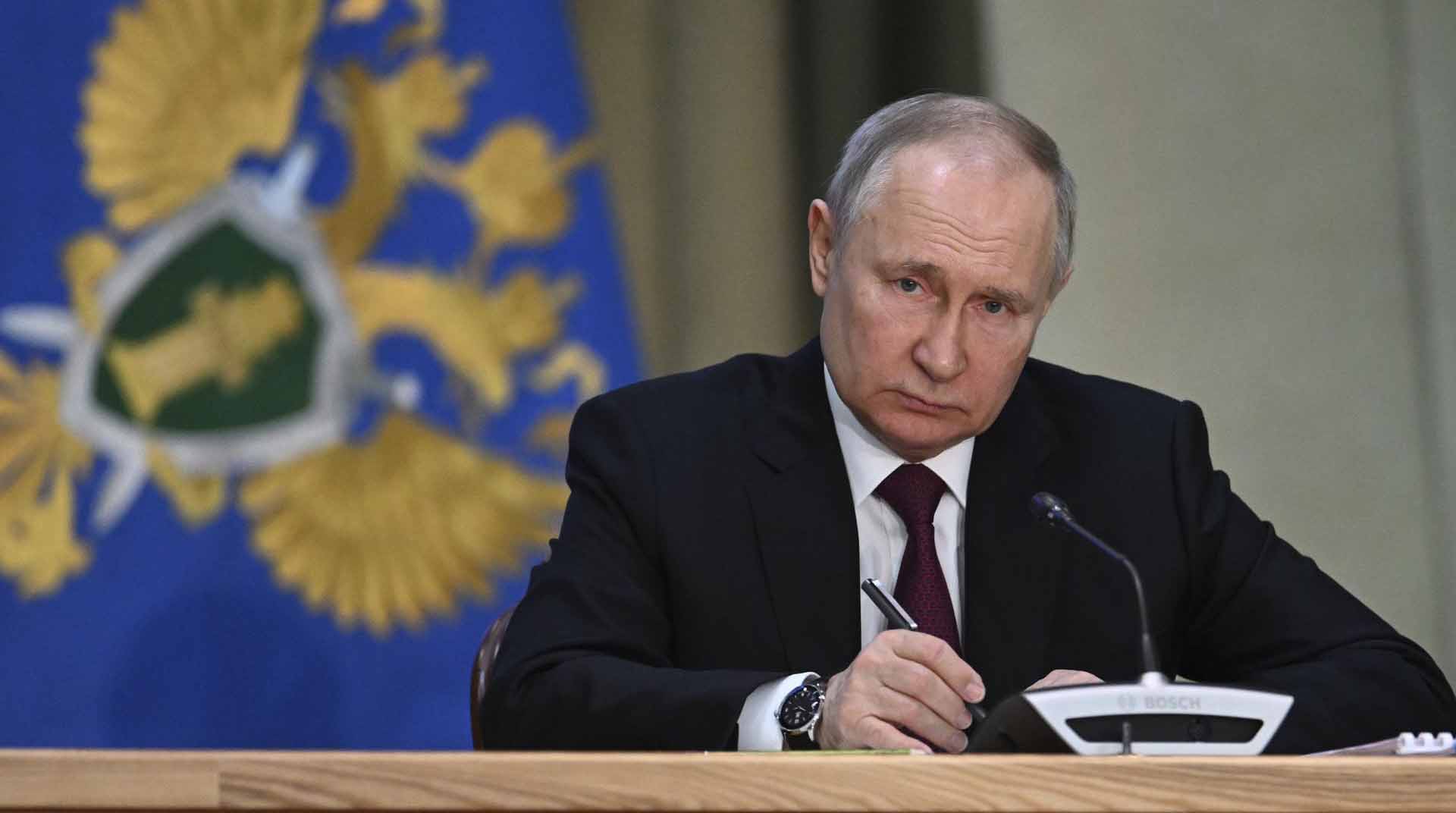 Rusia considera "nula jurídicamente" la orden de arresto de Putin. Foto: EFE