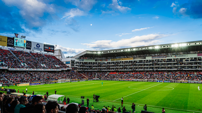 Foto referencial del estadio Rodrigo Paz de Liga de Quito. Foto: LDU