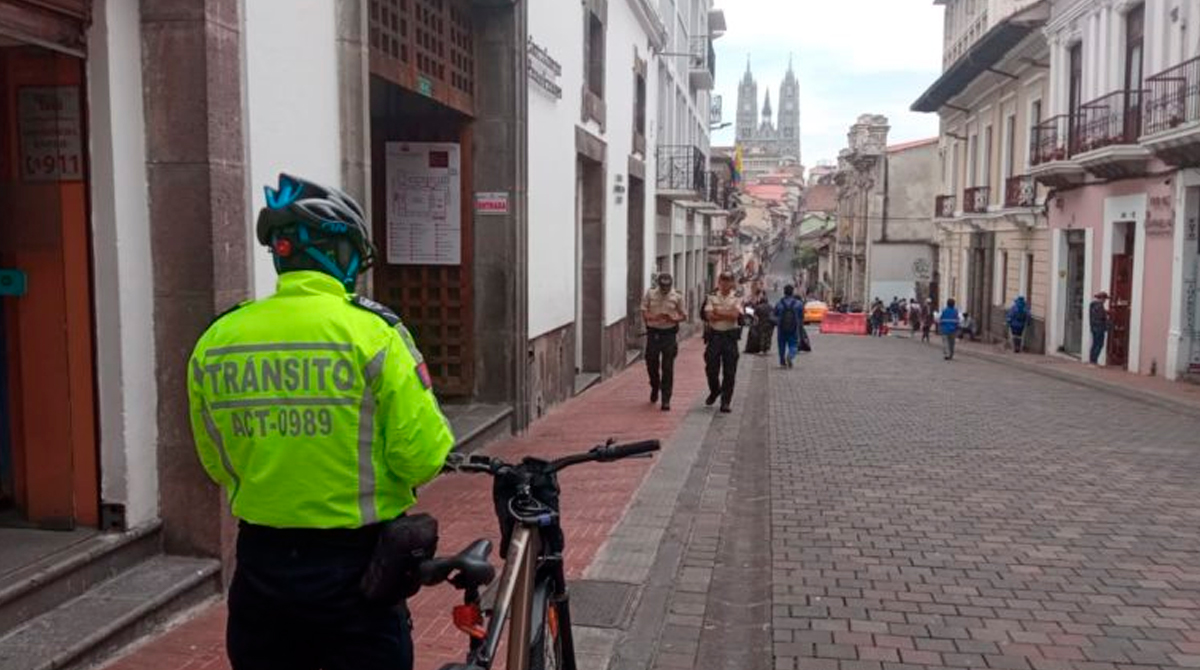 800 agentes civiles de tránsito serán desplegados para la Ruta Tour 0400. Foto: Municipio de Quito