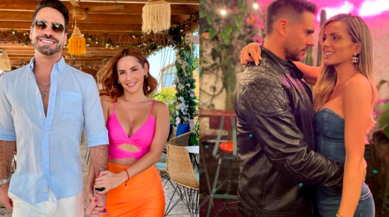 Las celebridades mostraron a sus nuevas parejas en redes sociales. Foto: Instagram: @cvillalobos, @sebastiancaicedo