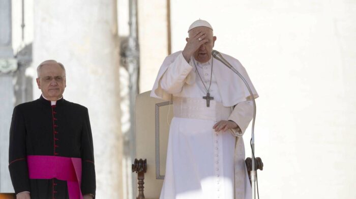 Imagen referencial. El papa pidió, durante la Audiencia General, que se respeten los lugares de culto en Ucrania. Foto: EFE