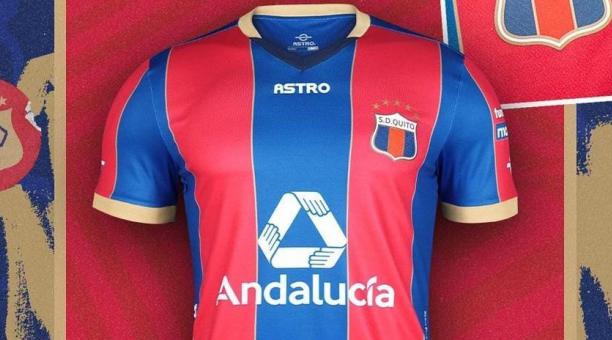La nueva camiseta de Deportivo Quito