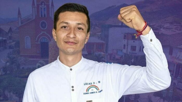 Julio Guerrero es el alcalde electo por el cantón Pindal que pertenece a la provincia de Loja. Foto: Facebook.