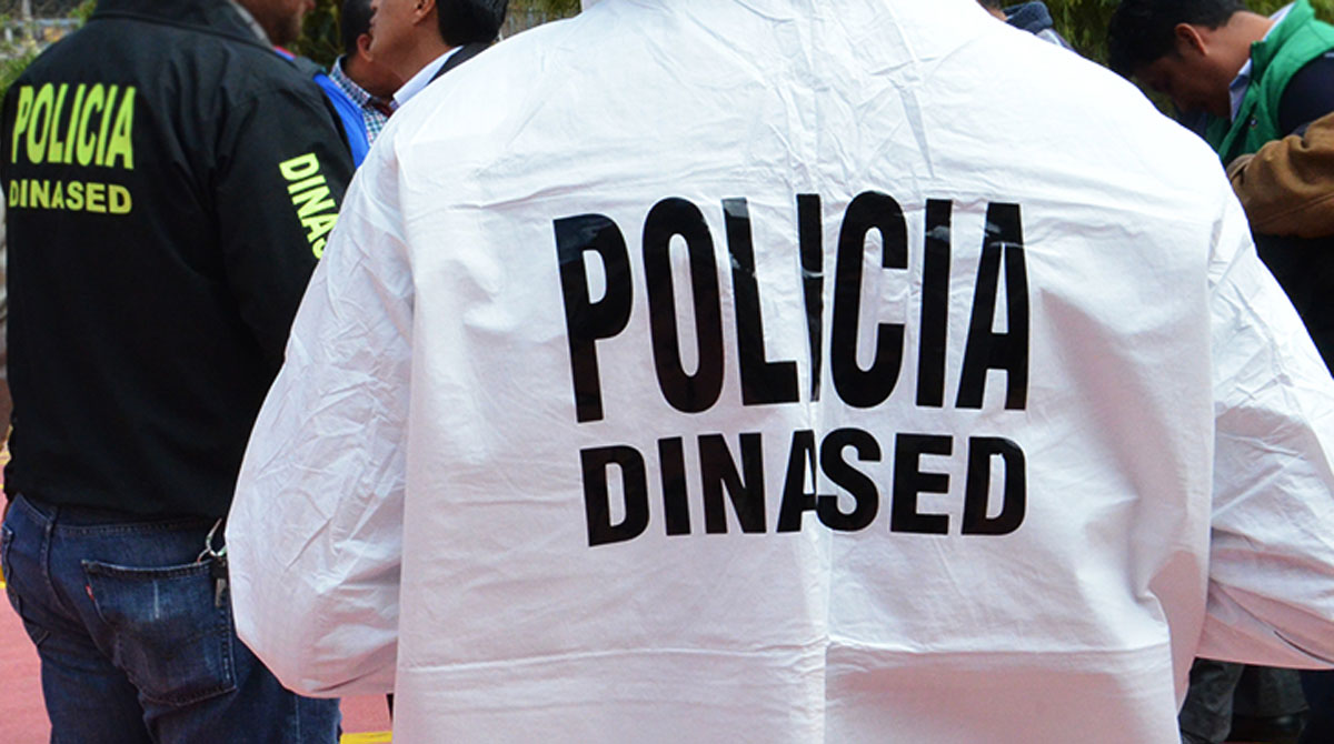 Agentes de la Dinased investigan las causas de las muertes de tres jóvenes en Quinindé. La indagación es reservada. Foto: Flickr Ministerio del Interior