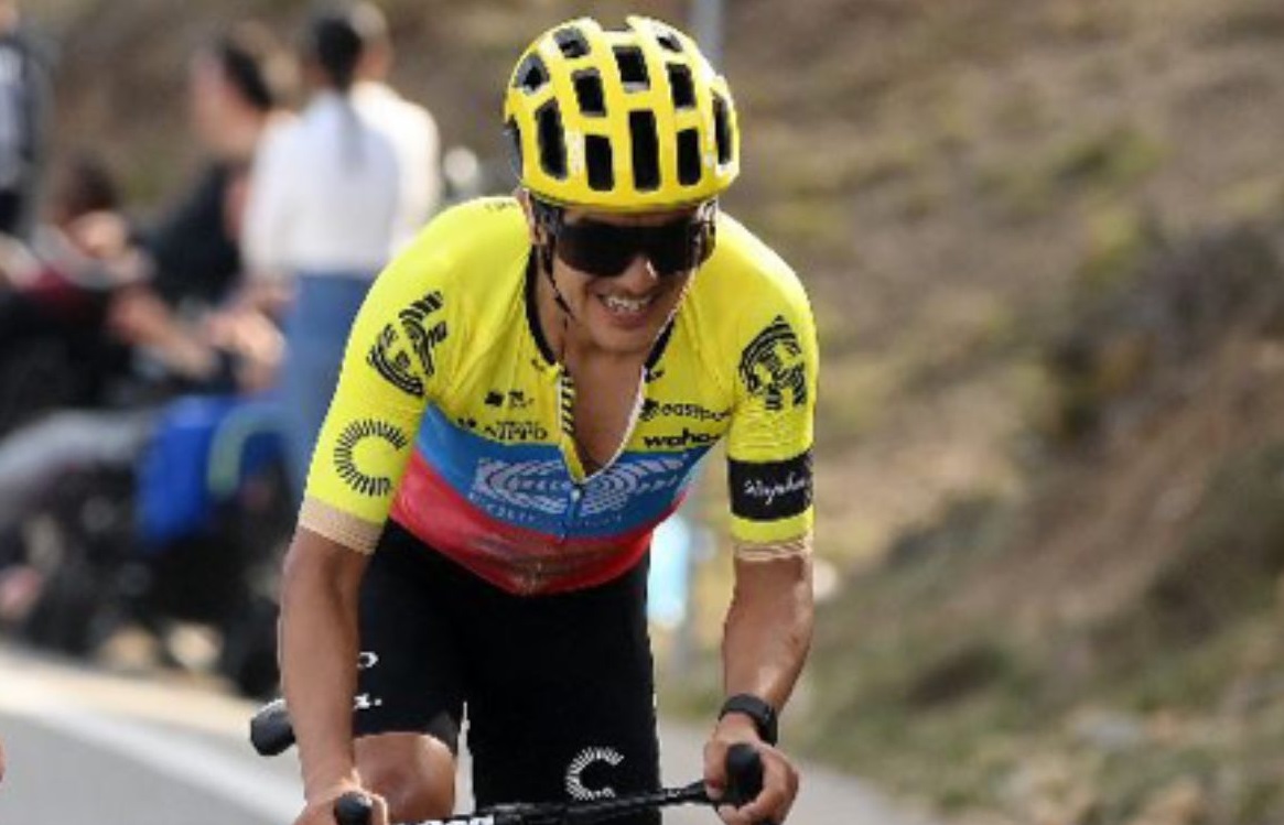 Richard Carapaz durante la Vuelta a Cataluña