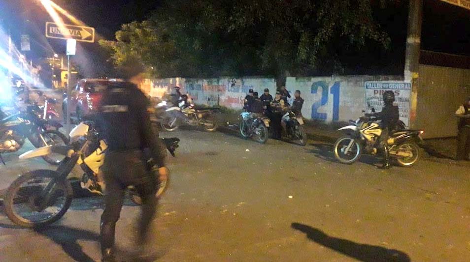 Varias operaciones policiales dejaron 13 personas en El Triunfo, tras ataque armado en contra de Junior R. Foto: Policía Nacional
