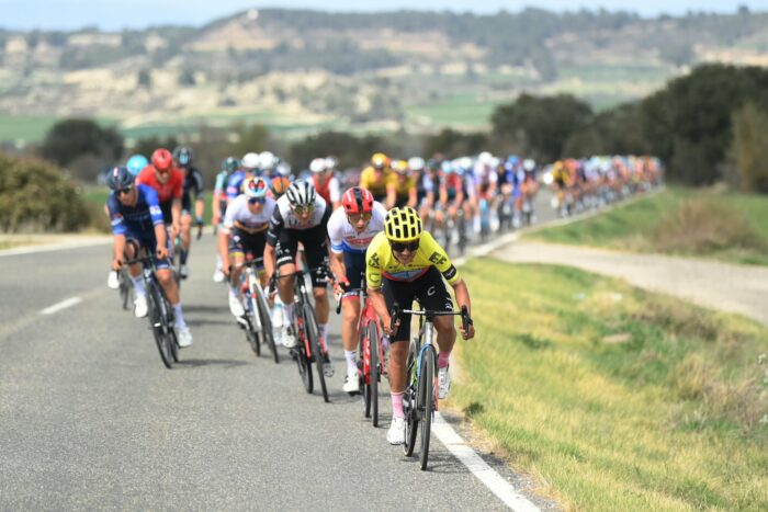 Richard Carapaz en la sexta etapa de la Vuelta a Cataluña. Foto: EF-Education