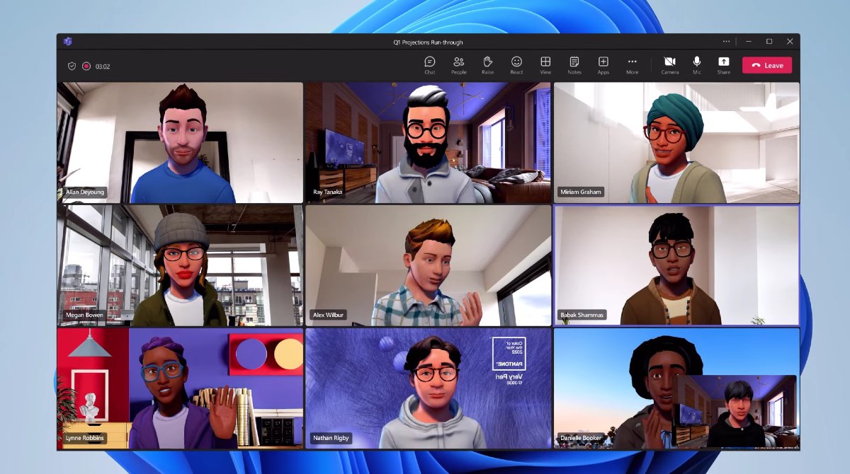 Avatars for Microsoft Teams es una nuevas de las nuevas opciones que incorporará esta plataforma. Foto Microsoft