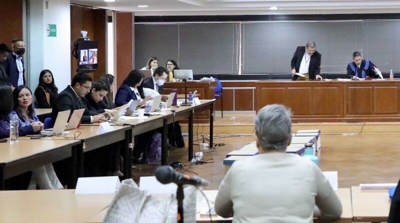 La audiencia de formulación de cargos por el caso Ina Papers se instaló en la Corte Nacional de Justicia, en Quito. Foto: Fiscalía