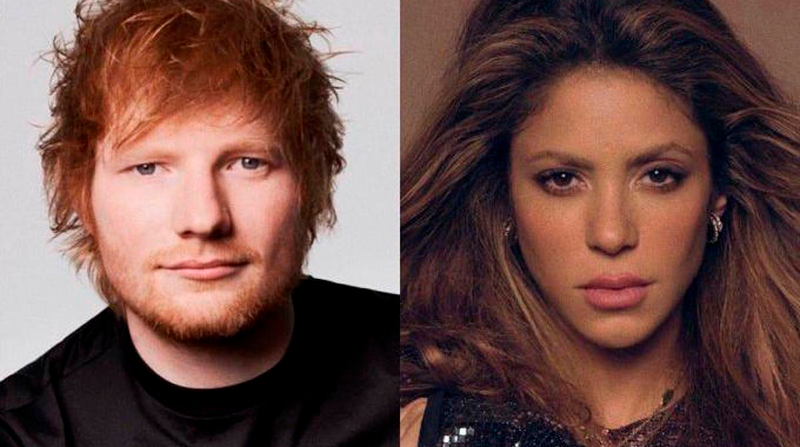 Ed Sheeran y Shakira son de los mayores exponentes del pop en el mundo. Foto: Music Trends