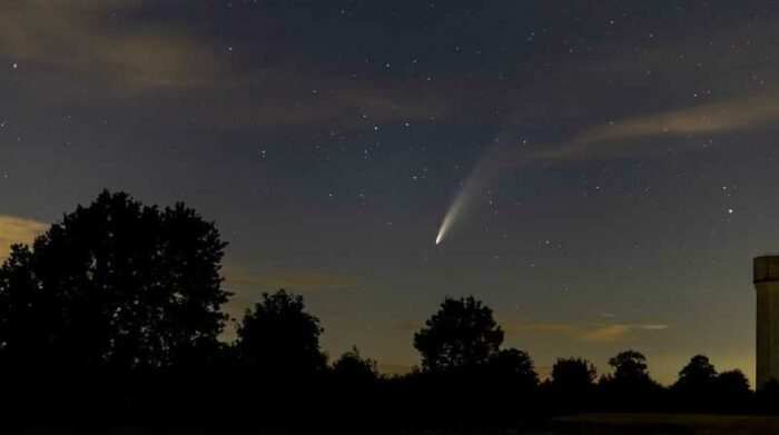 Un cometa podrá ser visto en los próximos días. Foto: Internet