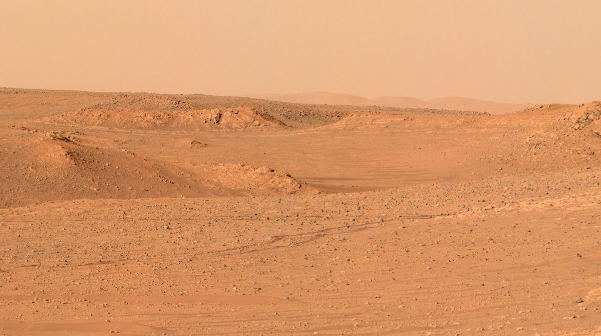 Imagen de Marte del 11 de marzo de 2023. Foto: NASA
